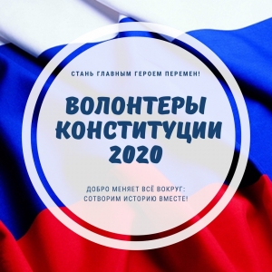 15 ИЮНЯ СТАРТОВАЛА ВСЕРОССИЙСКАЯ ИНФОРМАЦИОННАЯ КОМПАНИЯ «ВОЛОНТЕРЫ КОНСТИТУЦИИ»