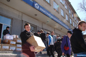 СТУДЕНТЫ МАШИНОСТРОИТЕЛЬНОГО КОЛЛЕДЖА ПОДДЕРЖАЛИ ЖИТЕЛЕЙ И БЕЖЕНЦЕВ ЛДНР