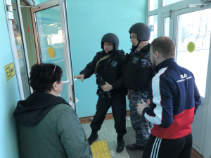 В КОЛЛЕДЖЕ ПРОШЛА УЧЕБНАЯ ТРЕНИРОВКА ПО АНТИТЕРРОРИСТИЧЕСКОЙ ЗАЩИЩЕННОСТИ